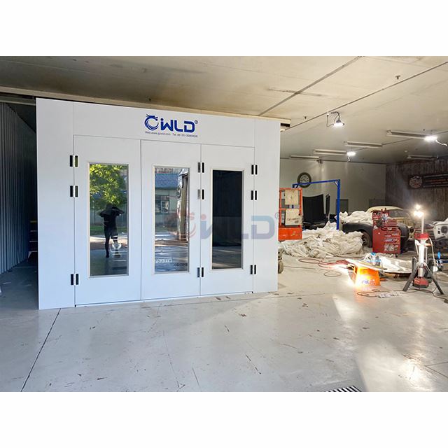Australia Standard Downdraft Spray Booth Without Basement Installed In Sydney